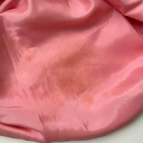 ANN TAYLOR LOFT Size 2 Pink Silk Sleeveless Preppy Tartan Sheat Dress - Picture 8 of 8